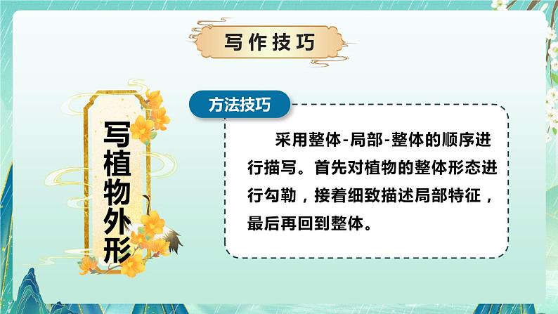 专题05 写作技巧之如何植物（课件）-2024-2025学年小学语文作文技法提升 统编版05