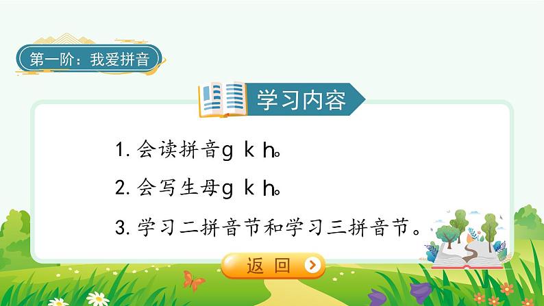 部编版语文一年级上册拼音5《g k h》课件第2页