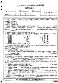 山西省朔州市应县2023-2024学年六年级下学期期末语文试卷