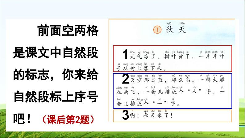 【核心素养】部编版小学语文一年级上册-1 秋天-课件+教案+同步练习（含教学反思）05