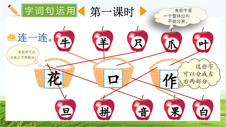 【核心素养】部编版小学语文一年级上册语文园地八-课件+教案+同步练习（含教学反思）02