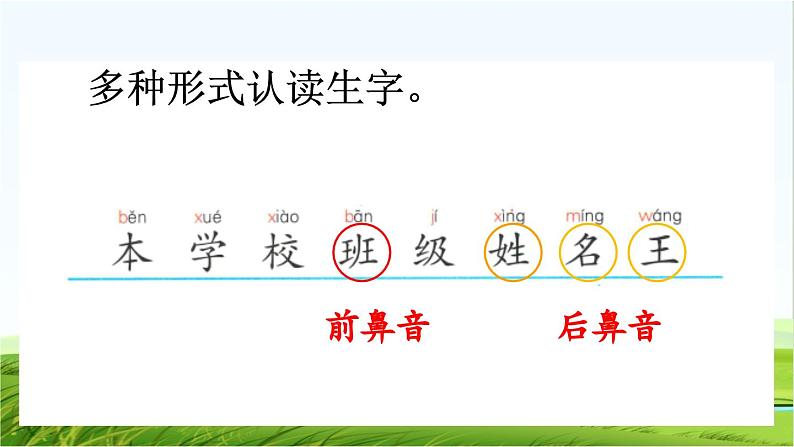 【核心素养】部编版小学语文一年级上册语文园地二课件+教案+同步练习（含教学反思）04