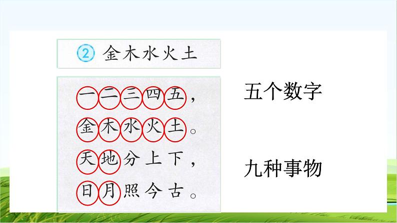 【核心素养】部编版小学语文一年级上册 识字2.金木水火土-课件+教案+同步练习（含教学反思）04