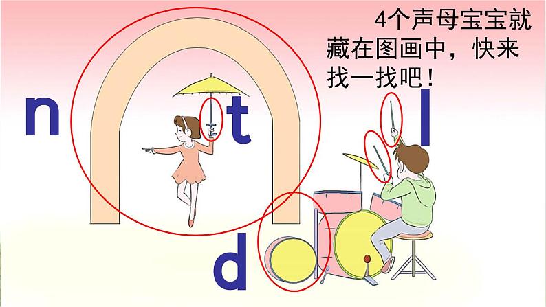 【核心素养】部编版小学语文一年级上册汉语拼音4 d t n l-课件+教案+同步练习（含教学反思）04