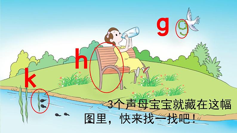 【核心素养】部编版小学语文一年级上册汉语拼音5.g k h课件+教案+同步练习（含教学反思）05