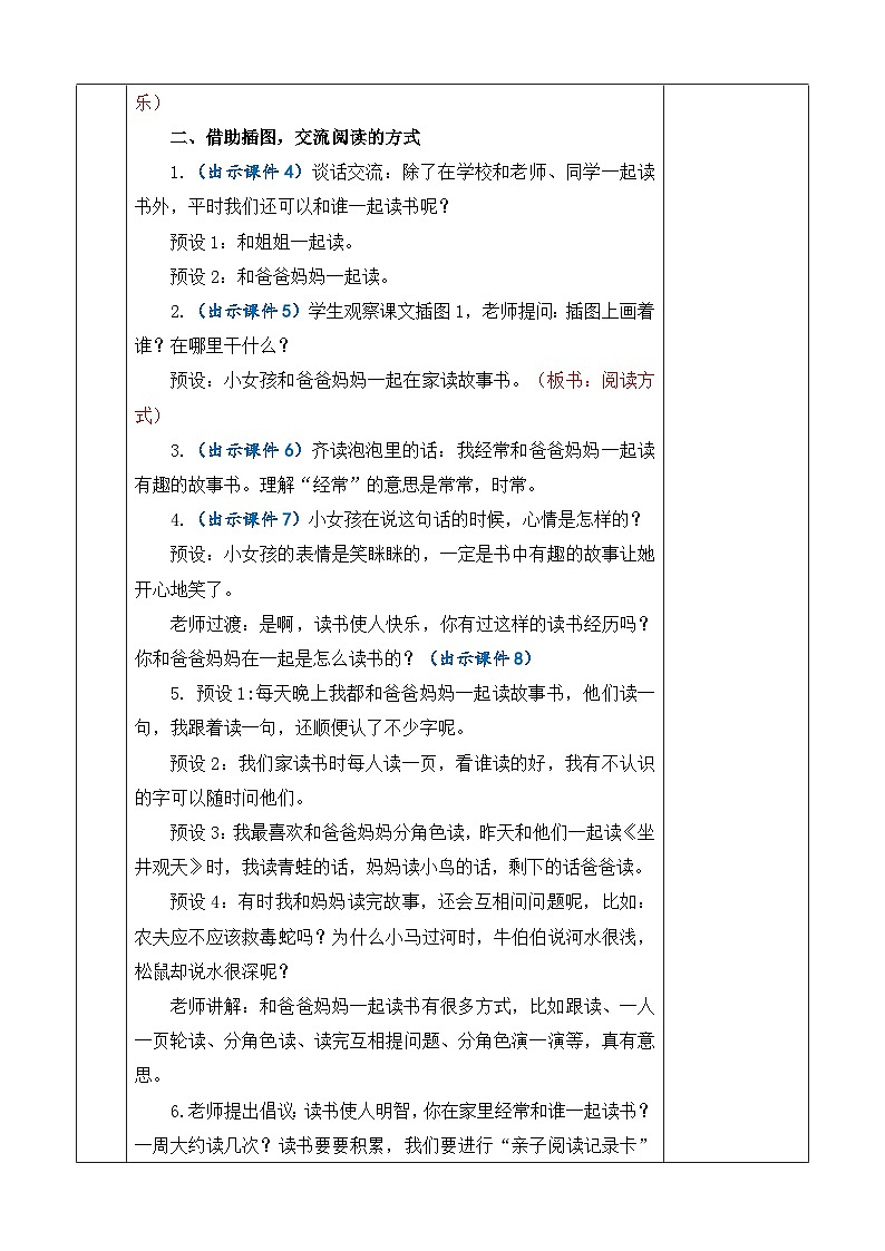 【核心素养】部编版小学语文一年级上册  -快乐读书吧：读书真快乐-课件+教案（含教学反思）02