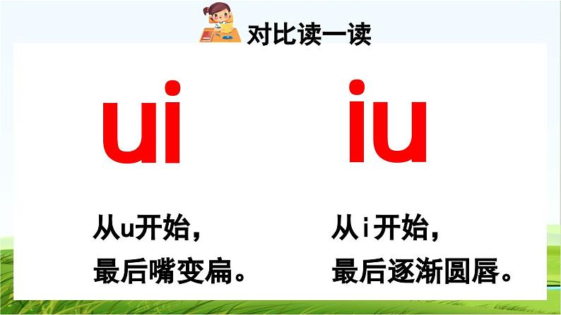 【核心素养】部编版小学语文一年级上册汉语拼音11 ɑo ou iu课件+教案+同步练习（含教学反思）07