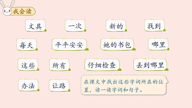 统编版一年级语文下册 课文课件（五） 14 文具的家08