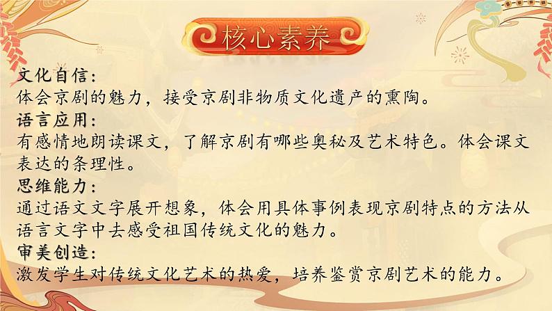 【核心素养】24《京剧趣谈》课件+教案+音视频素材+课文朗读02