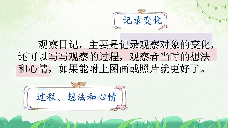 部编版小学语文四年级上册习作写观察日记 课件06