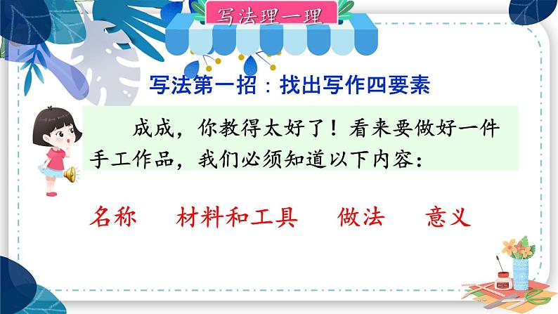 部编语文2年级上册同步作文  《看图写话》 第二单元 动手做一做 PPT课件08