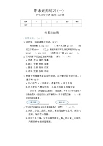 期末素养练习（试题）2024-2025学年统编版语文五年级上册