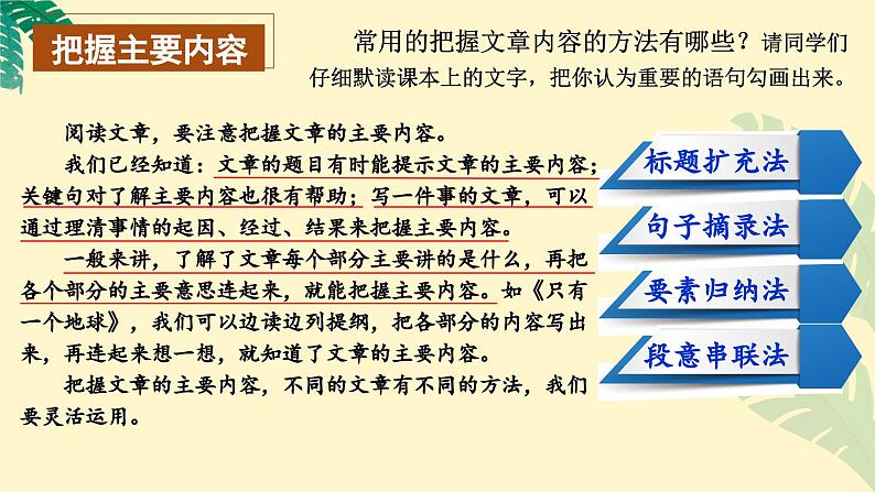 【任务群】部编版语文六上《语文园地八》课件+教案+任务单+分层作业04