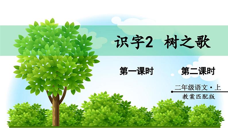 识字2 树之歌（课件）-2024-2025学年统编版语文二年级上册第2页