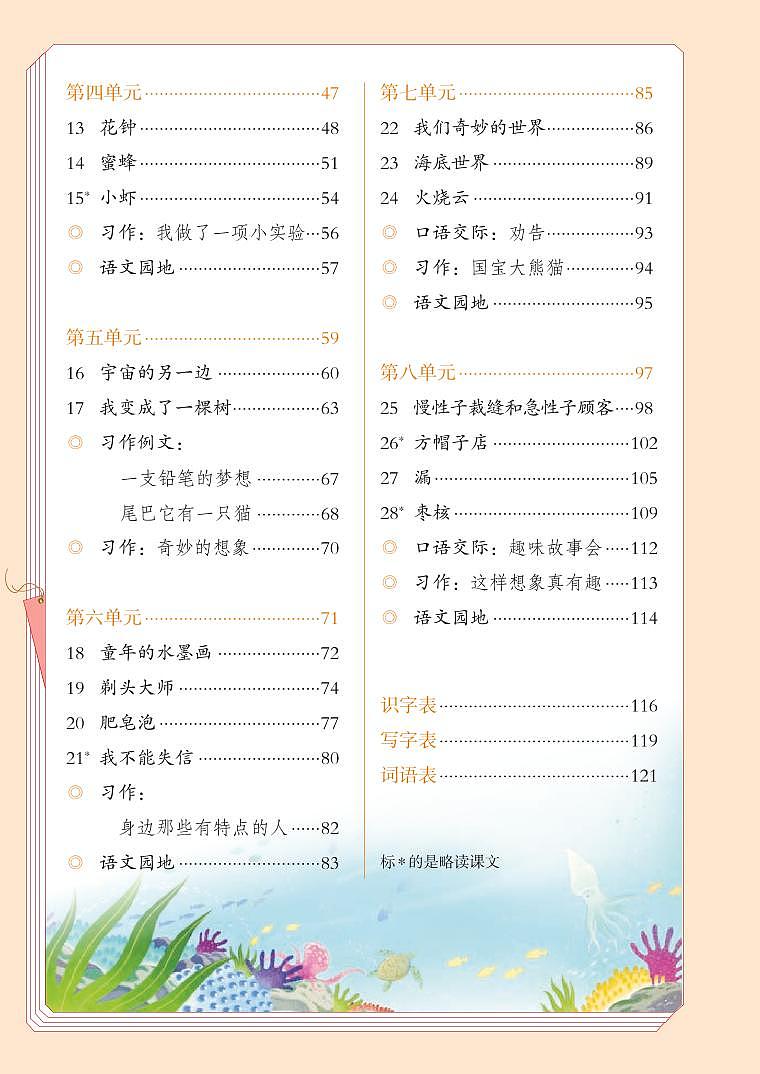 部编版3年级语文下册【高清教材】电子课本03