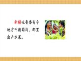 编版版语文二年级上册 11 葡萄沟 第一课时 教学课件