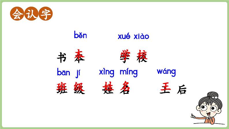 人教版部编版统编版一年级语文上册第二单元《语文园地二》课件05