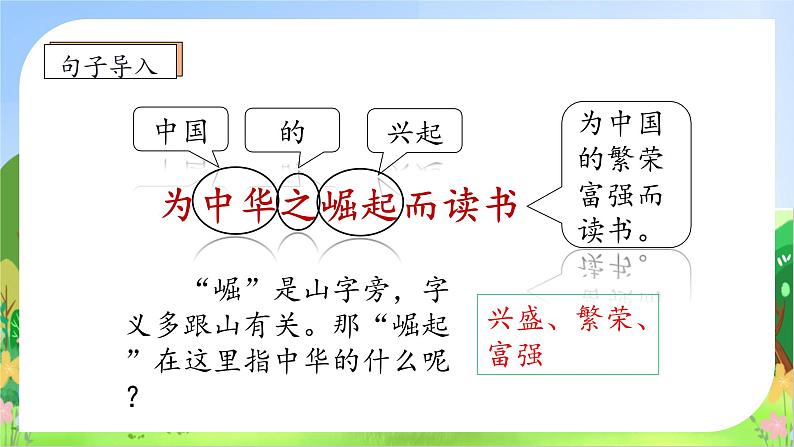 【教-学-评一体化】四年级上册备课包-22.为中华之崛起而读书（课件+教案+学案+习题）08