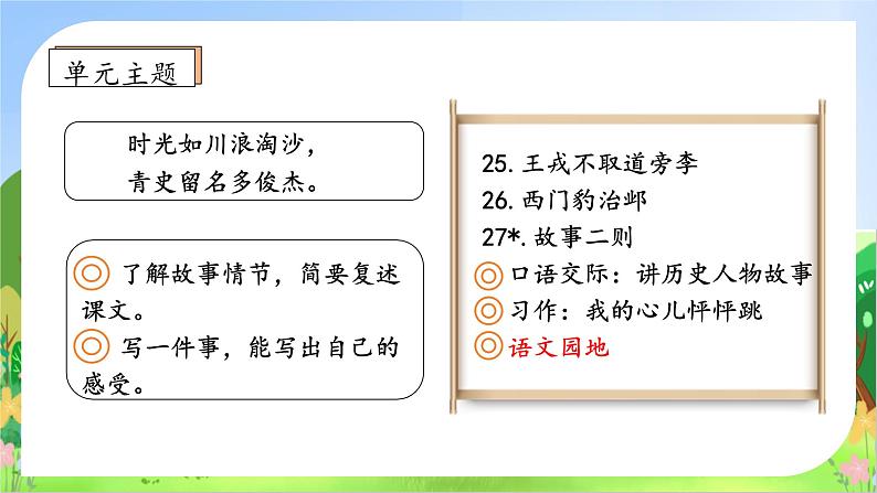 【教-学-评一体化】四年级上册备课包-语文园地八（课件+教案+学案+习题）04