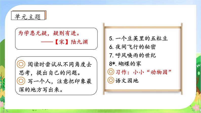 【教-学-评一体化】四年级上册备课包-习作2：小小动物园（课件+教案+学案+习题）04