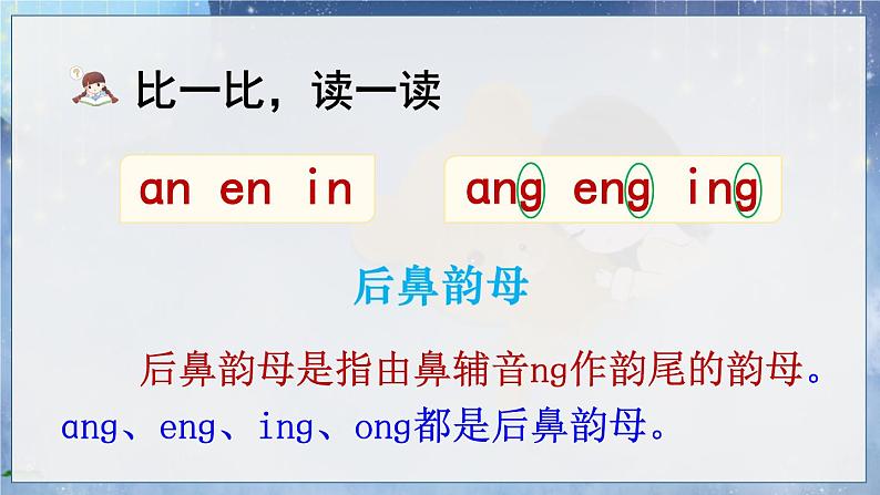 部编语文一年级上册 第4单元 汉语拼音14 ɑng eng ing ong PPT课件+教案08