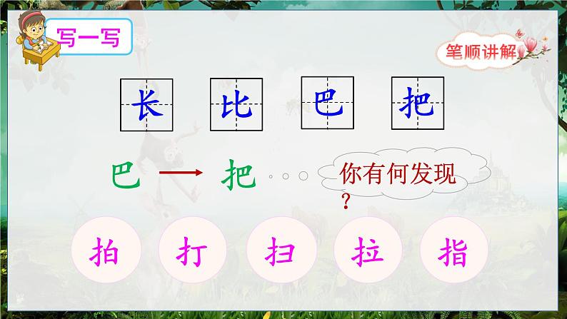 部编语文一年级上册 第8单元 8 比尾巴 PPT课件+教案06