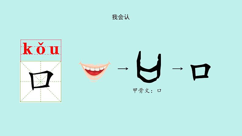 （2024）新课标语文一年级上册 识字3 口耳目手足 PPT课件06