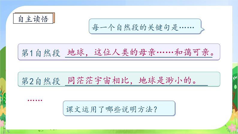 【教-学-评一体】统编版六年级语文上册-19.只有一个地球 两课时（课件+教案+学案+习题）08