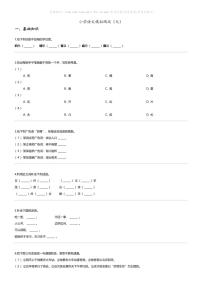 2025小学语文系统总复习 模拟测试（九）