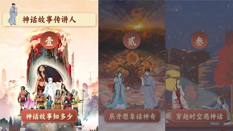 【任务群】部编版语文四上 12《盘古开天地》课件+教案+音视频素材+课文朗读08