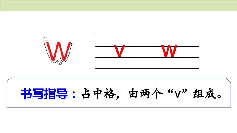 统编版（2024）一年级语文上册课件 第三单元 9 y w第5页