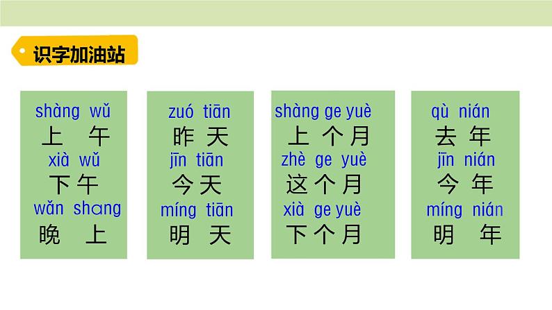 统编版（2024）一年级语文上册课件 第四单元 语文园地四02