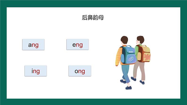 人教版一年级语文上册第四单元 汉语拼音14.ɑnɡ enɡ inɡ onɡ 课件第6页