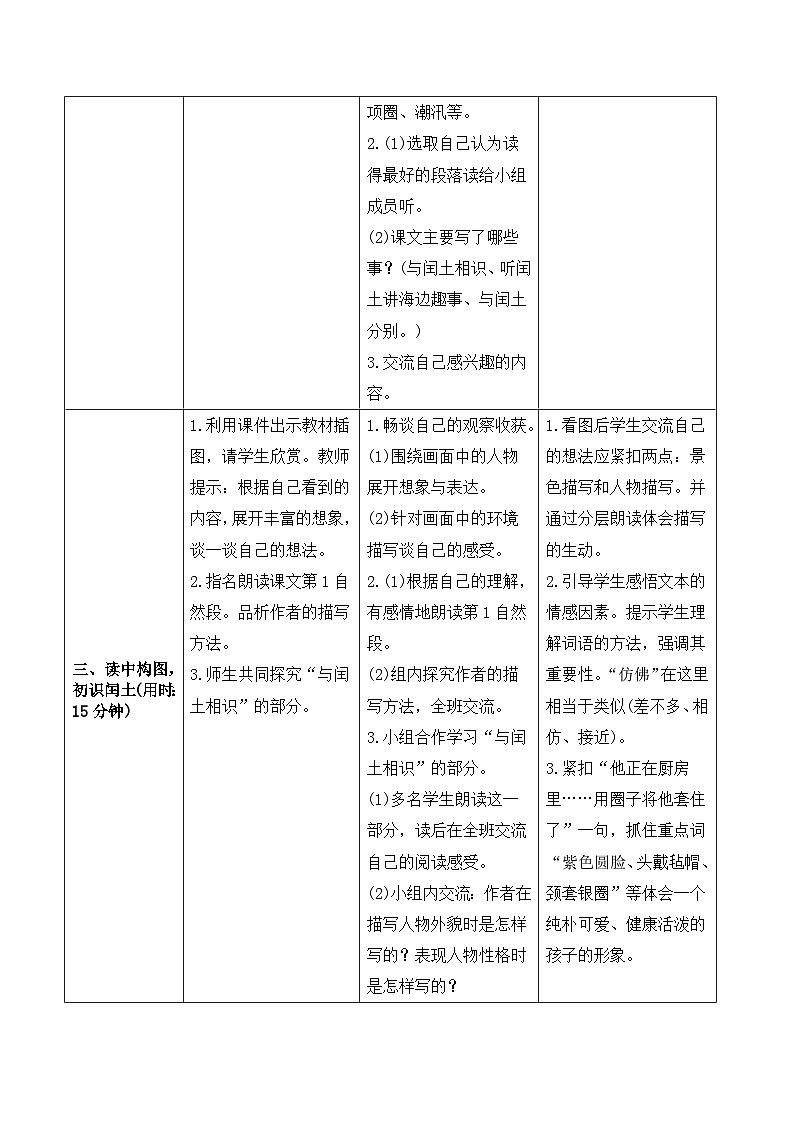 部编版语文六年级上册25《少年闰土》导学案02