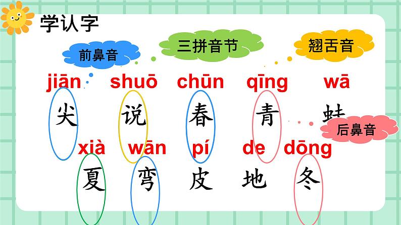 【核心素养】部编版小学语文一年级上册  阅读4 四季 课件+教案（含教学反思） +素材04