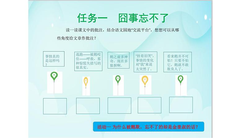 【大单元教学】人教部编版语文四上第六单元（单元整体课件+教学设计+作业设计）07