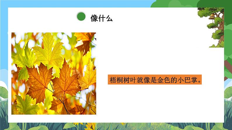 部编版小学语文三上 5.铺满金色巴掌的水泥道 课件+教案04