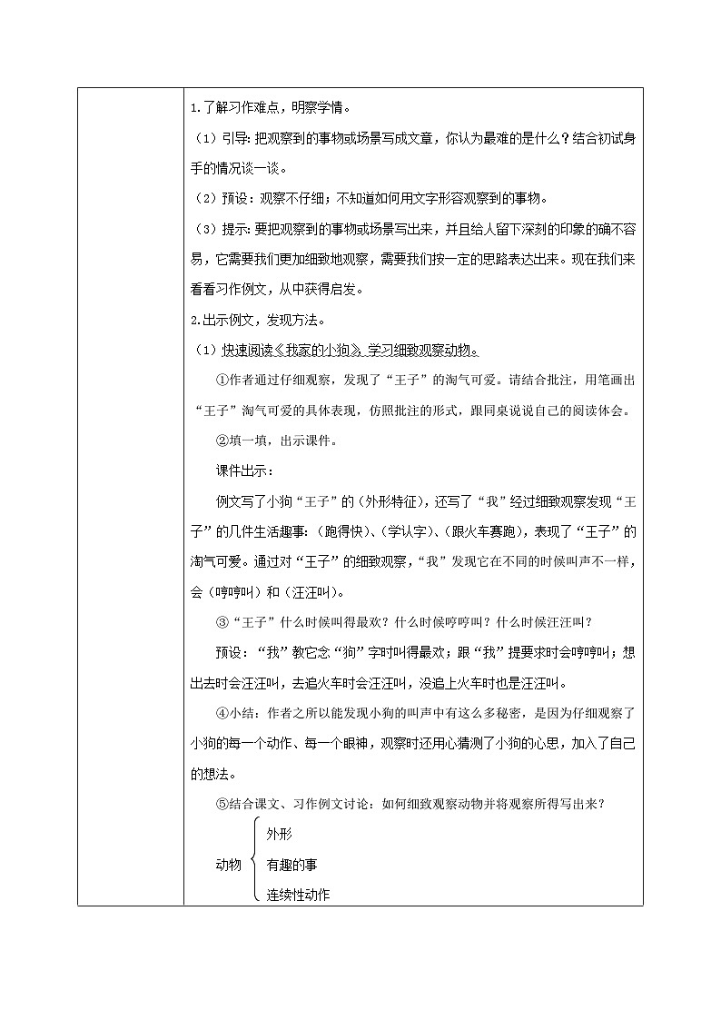 部编版小学语文三上第5单元习作例文与习作 课件+教案03