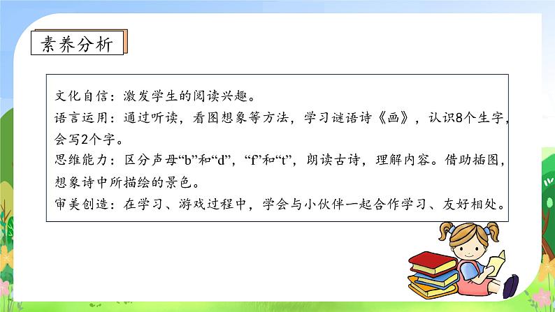 【新课标•任务型】统编版语文一年级上册-语文园地二（课件+教案+学案+习题）04