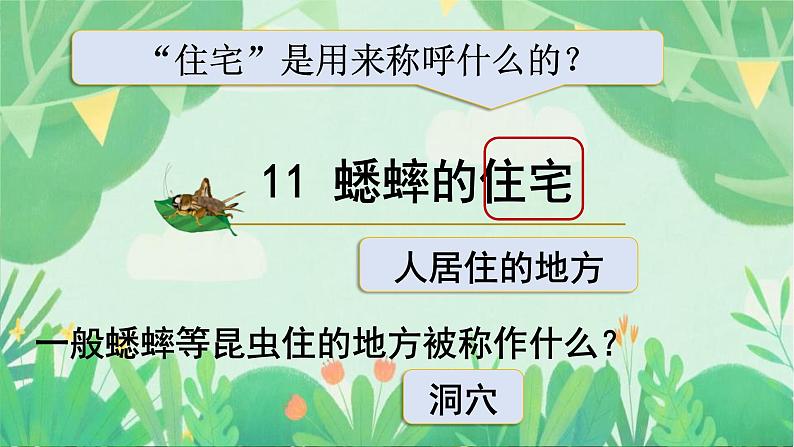 （教学课件）11.《蟋蟀的住宅》第5页