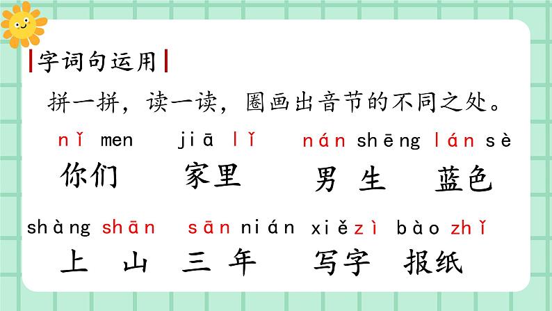 【核心素养】部编版小学语文一年级上册  语文园地六 课件+教案（含教学反思） +素材03