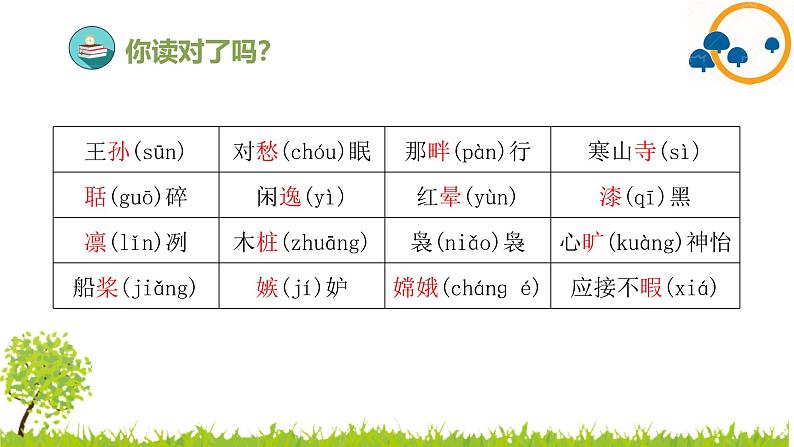 2024--2025年部编版小学语文五年级上册第七单元复习课件07