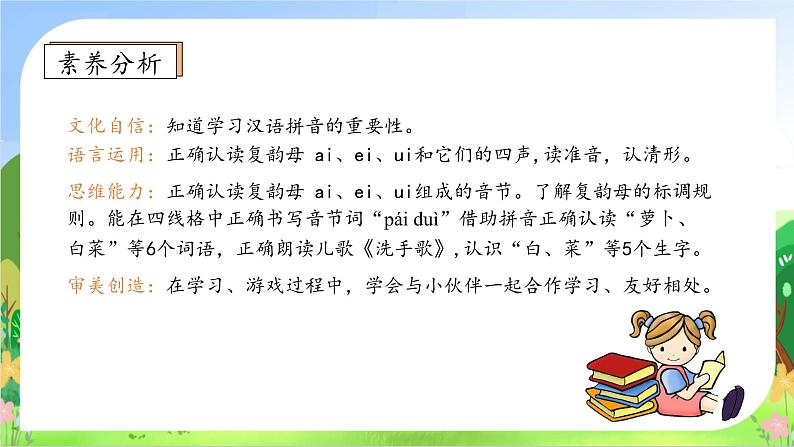 【新课标•任务型】2024秋统编版语文一年级上册-汉语拼音10. ai ei ui（课件+教案+学案+习题）04