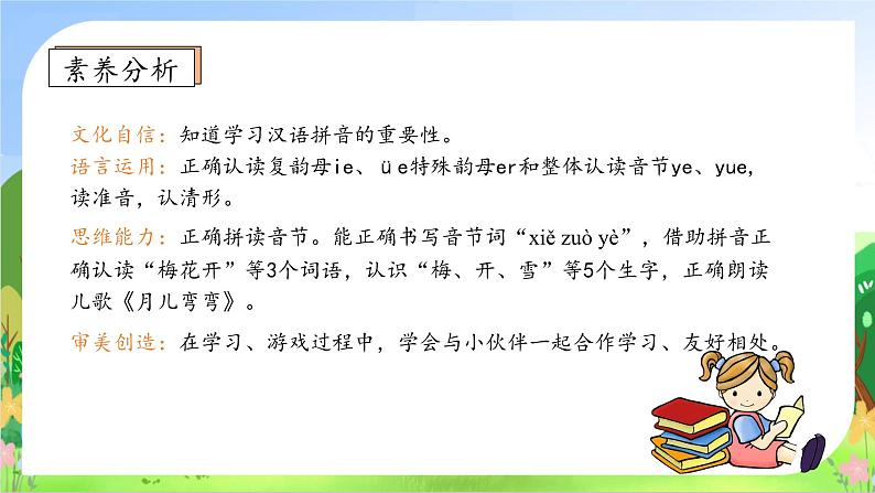 【新课标•任务型】2024秋统编版语文一年级上册-汉语拼音12. ie üe er（课件+教案+学案+习题）04