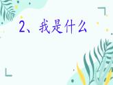2 我是什么  课件 人教部编版小学语文二年级上册