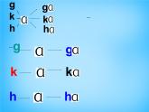 部编版一上语文汉语拼音课件5.g k h课件3