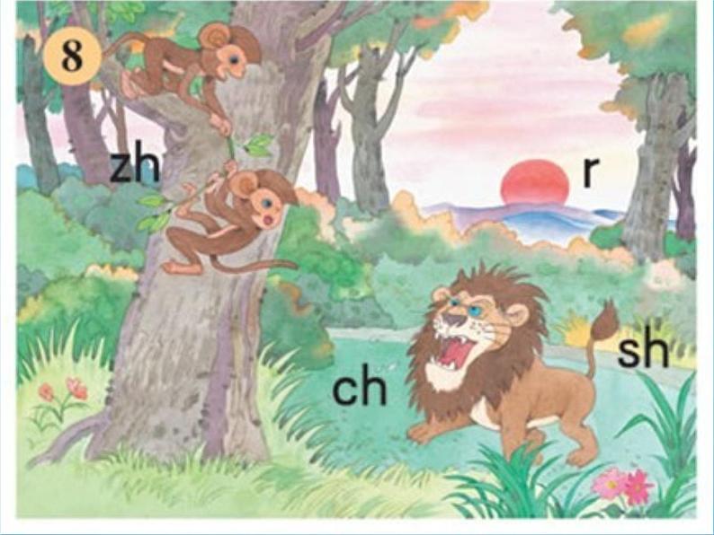 部编版一上语文汉语拼音课件8.zh ch sh r课件3第4页