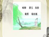 1古诗二首 咏柳  课件-2023-2024学年语文二年级下册部编版