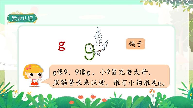 人教版语文一年级上册 汉语拼音5《g k h》 PPT课件04