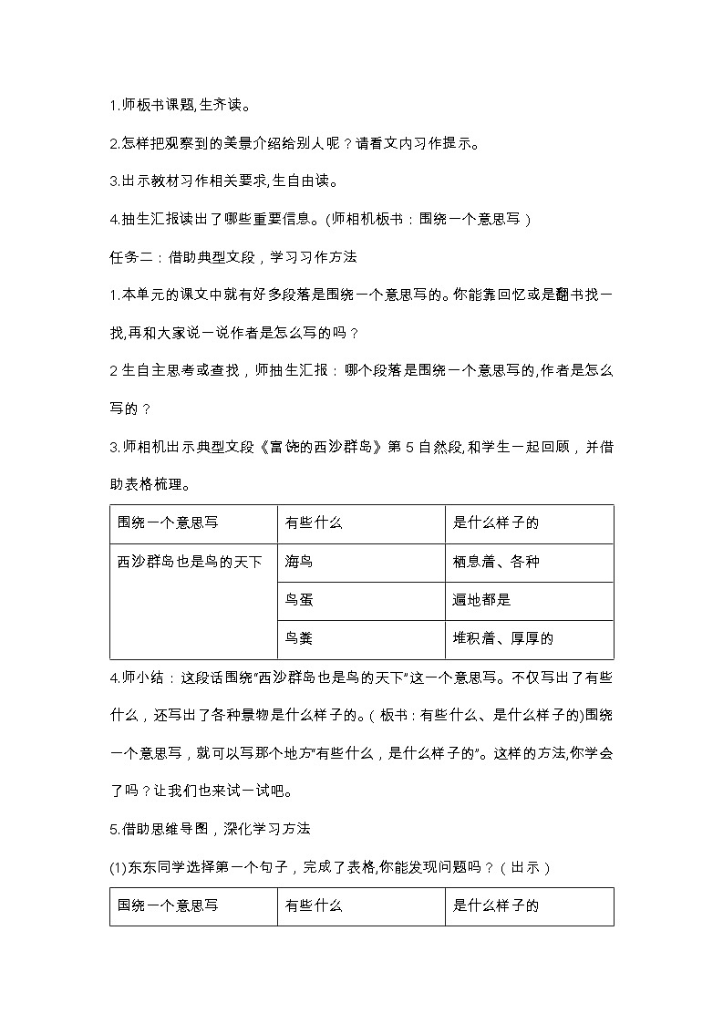 【核心素养-任务群】部编版语文三上 《习作六：这儿真美》课件+教案+音视频素材+课文朗读02